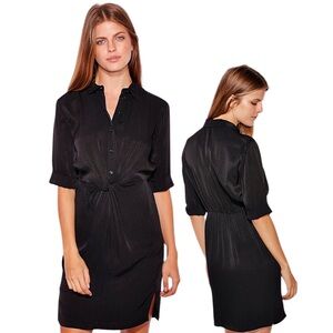 TOPSHOP Twist Front Shirt Dress‎